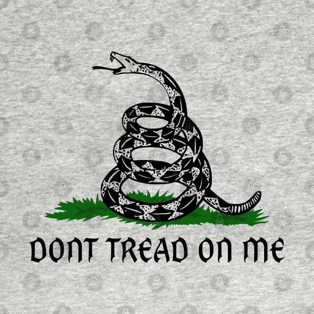 Dont Tread On Me Gadsden Flag by BUNNY ROBBER GRPC